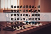 晨曦网站流量造势，揭秘高效引流策略，助力企业快速崛起，晨曦网站流量倍增，揭秘高效引流策略，助力企业快速崛起之路