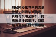 揭秘网络世界中的流量神话，刷网站流量吧，真相与策略全解析，网络流量神话揭秘，刷网站流量的真相与策略解析