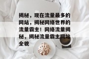 揭秘，现在流量最多的网站，揭秘网络世界的流量霸主！网络流量揭秘，揭秘流量霸主网站全貌