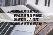 AI分析网站流量来源，揭秘流量背后的秘密，流量密码，AI深度解析网站流量来源之谜