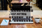 深入解析ASP.NET开发网站，技术优势、应用场景与未来展望，ASP.NET网站开发深度解析，技术优势、应用场景及未来趋势