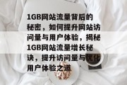 1GB网站流量背后的秘密，如何提升网站访问量与用户体验，揭秘1GB网站流量增长秘诀，提升访问量与优化用户体验之道