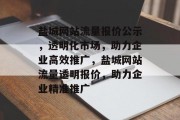 盐城网站流量报价公示，透明化市场，助力企业高效推广，盐城网站流量透明报价，助力企业精准推广