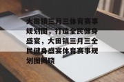 大田镇三月三体育赛事规划图，打造全民健身盛宴，大田镇三月三全民健身盛宴体育赛事规划图揭晓