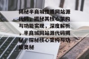揭秘半商城性质网站源代码，揭秘其核心架构与功能实现，深度解析，半商城网站源代码揭秘，探秘核心架构与功能奥秘