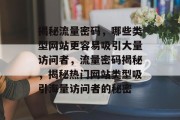 揭秘流量密码，哪些类型网站更容易吸引大量访问者，流量密码揭秘，揭秘热门网站类型吸引海量访问者的秘密