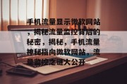 手机流量显示微软网站，揭秘流量监控背后的秘密，揭秘，手机流量神秘指向微软网站，流量监控之谜大公开