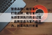 塑造品牌，吸引客户，打造品牌，吸引客户，从创意到执行的全过程，品牌塑造与客户吸引力，创意与执行并重