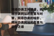 网络抄袭之风肆虐，揭秘抄袭网站的危害与对策，网络抄袭的暗影，揭秘抄袭网站的危害与应对之道
