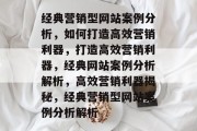 经典营销型网站案例分析，如何打造高效营销利器，打造高效营销利器，经典网站案例分析解析，高效营销利器揭秘，经典营销型网站案例分析解析