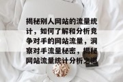 揭秘别人网站的流量统计，如何了解和分析竞争对手的网站流量，洞察对手流量秘密，揭秘网站流量统计分析之道
