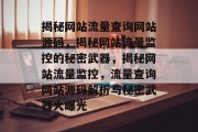 揭秘网站流量查询网站源码，揭秘网站流量监控的秘密武器，揭秘网站流量监控，流量查询网站源码解析与秘密武器大曝光