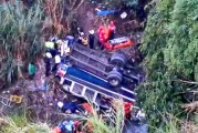 危地马拉客车坠河事故已致54人死亡 涉事车辆内发现枪支