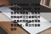 优秀大校网站，打造教育信息化新标杆，教育信息化领航者，优秀大校网站树立行业新标杆，优秀大校网站引领教育信息化，树立行业新标杆