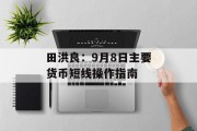 田洪良：9月8日主要货币短线操作指南