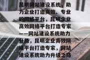 昆明网站建设系统，助力企业打造高效、专业的网络平台，昆明企业高效网络平台打造专家——网站建设系统助力升级，昆明企业高效网络平台打造专家，网站建设系统助力升级之路