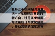 牡丹江手机网站流量查询——发现移动营销的新方向，牡丹江手机网站流量统计与优化策略，移动营销的深度洞察