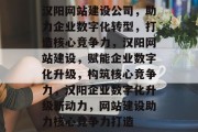 汉阳网站建设公司，助力企业数字化转型，打造核心竞争力，汉阳网站建设，赋能企业数字化升级，构筑核心竞争力，汉阳企业数字化升级新动力，网站建设助力核心竞争力打造