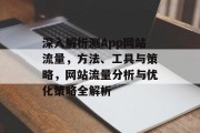 深入解析测App网站流量，方法、工具与策略，网站流量分析与优化策略全解析