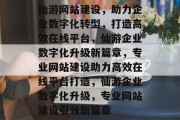 仙游网站建设，助力企业数字化转型，打造高效在线平台，仙游企业数字化升级新篇章，专业网站建设助力高效在线平台打造，仙游企业数字化升级，专业网站建设引领新篇章