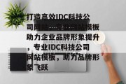 打造高效IDC科技公司网站，专业网站模板助力企业品牌形象提升，专业IDC科技公司网站模板，助力品牌形象飞跃