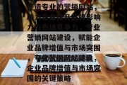 打造专业的营销网站，助力企业提升品牌影响力与市场竞争力，专业营销网站建设，赋能企业品牌增值与市场突围，专业营销网站建设，企业品牌增值与市场突围的关键策略