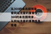 从360的未出圈现象看网站流量的重要性，360的未出圈现象，从网站流量的重要性角度看