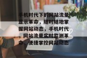 手机时代下的网站流量显示革命，随时随地掌握网站动态，手机时代，网站流量实时监测革命，便捷掌控网站动态