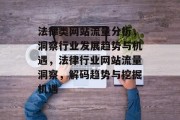 法律类网站流量分析，洞察行业发展趋势与机遇，法律行业网站流量洞察，解码趋势与挖掘机遇