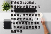 打造高效B2C网站，从策划到运营的全方位指南，B2C网站全流程攻略，从策划到运营的高效打造手册，B2C网站高效打造全攻略，策划到运营的全方位操作手册