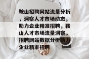 鞍山招聘网站流量分析，洞察人才市场动态，助力企业精准招聘，鞍山人才市场流量洞察，招聘网站数据分析助力企业精准招聘