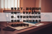 寒冬之下，副业赚钱的攻略——冬天的副业指南，冬季副业赚钱的实用攻略，如何利用寒流进行财富增值