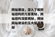 网站建设，深入了解网站结构的几层奥秘，网站结构深层揭秘，揭秘网站建设的五大层次奥秘
