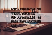 农村人如何通过自己的辛勤努力赚取财富？，农村人的成功之路，如何通过勤劳与智慧赚取财富
