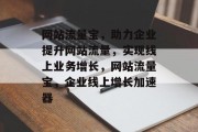 网站流量宝，助力企业提升网站流量，实现线上业务增长，网站流量宝，企业线上增长加速器