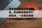 探寻非洲西非的赚钱之道,非洲西非赚取外汇的秘诀,一文带你掌握非洲西非赚钱的机会