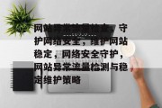 网站异常流量检查，守护网络安全，维护网站稳定，网络安全守护，网站异常流量检测与稳定维护策略