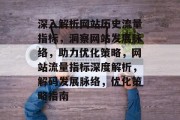 深入解析网站历史流量指标，洞察网站发展脉络，助力优化策略，网站流量指标深度解析，解码发展脉络，优化策略指南