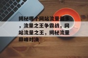 揭秘哪个网站流量最多，流量之王争霸战，网站流量之王，揭秘流量巅峰对决