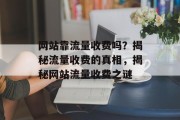 网站靠流量收费吗？揭秘流量收费的真相，揭秘网站流量收费之谜
