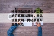 揭秘网站流量代刷，背后的真相与风险，网站流量代刷，揭秘黑幕与潜在风险