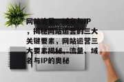 网站流量、域名与IP，揭秘网站运营的三大关键要素，网站运营三大要素揭秘，流量、域名与IP的奥秘