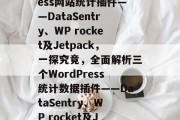 全面解析WordPress网站统计插件——DataSentry、WP rocket及Jetpack，一探究竟，全面解析三个WordPress统计数据插件——DataSentry、WP rocket及Jetpack