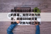 揭秘网站SEO刷流量的黑幕，如何识别与防范，网络SEO刷流量揭秘，识别与防范指南