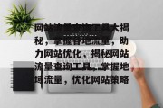 网站流量查询工具大揭秘，掌握各地流量，助力网站优化，揭秘网站流量查询工具，掌握地域流量，优化网站策略
