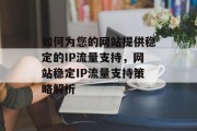 如何为您的网站提供稳定的IP流量支持，网站稳定IP流量支持策略解析
