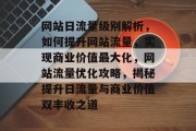 网站日流量级别解析，如何提升网站流量，实现商业价值最大化，网站流量优化攻略，揭秘提升日流量与商业价值双丰收之道