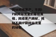 揭秘网络黑产，不同IP刷网站流量的幕后真相，网络黑产揭秘，揭秘不同IP刷网站流量的秘密
