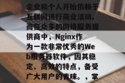 在今天的信息时代，随着互联网技术的飞速发展和普及，越来越多的企业和个人开始依赖于互联网进行商业活动。而在众多的网络服务提供商中，Nginx作为一款非常优秀的Web服务器软件，因其稳定、高效的特点，备受广大用户的青睐。，掌握Nginx技术，提升网站性能，一个全面解析与推荐
