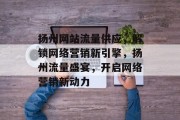 扬州网站流量供应，解锁网络营销新引擎，扬州流量盛宴，开启网络营销新动力